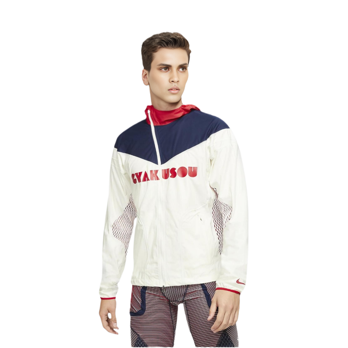 Nike Gyakusou Colorblock Zip Hoodie Jacket Sail White Collaboration CU1580-133 圖 3