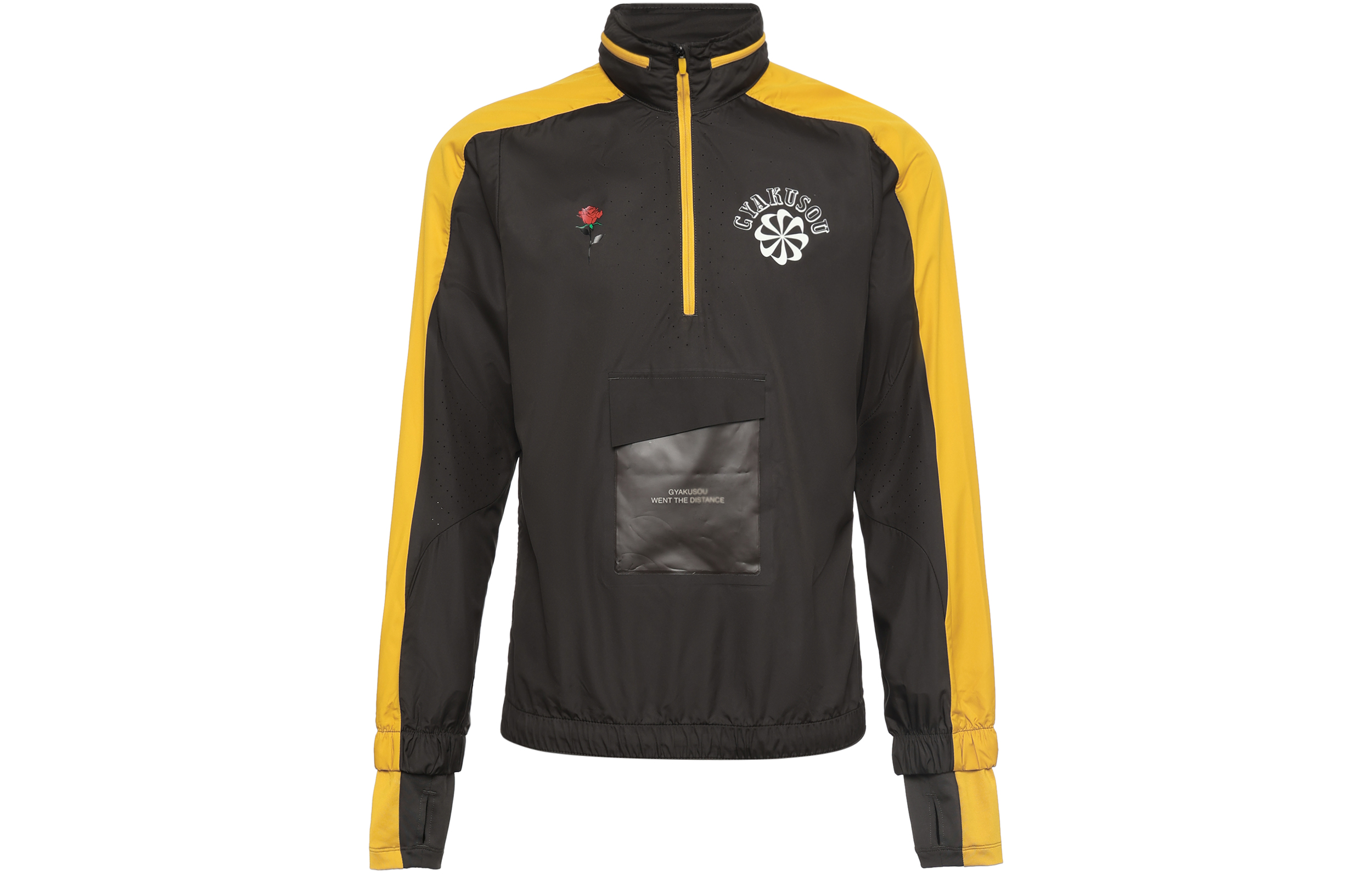 Nike Gyakusou Half-Zip Hoodie Jacket Dark Sulfur Yellow Collaboration CD7108-274