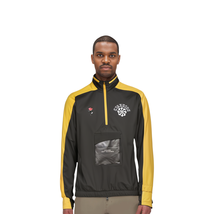 Nike Gyakusou Half-Zip Hoodie Jacket Dark Sulfur Yellow Collaboration CD7108-274 圖 7