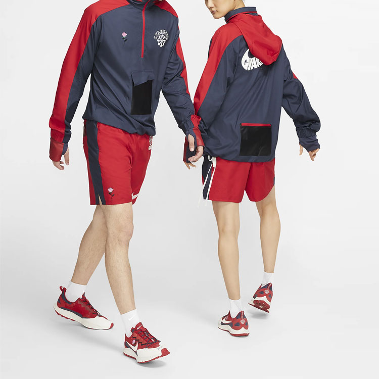 Nike Gyakusou Thunder Blue 1/2 Zip Colorblock Hoodie Jacket Unisex (US Version) CD7107-447 圖 4