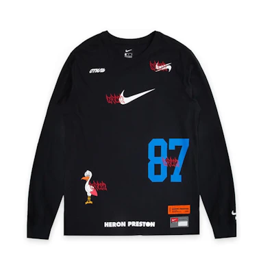 Nike Heron Preston L/S Tee Black