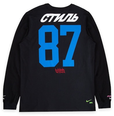 Nike x Heron Preston L/S Tee Black Order Nike x Heron Preston L/S Tee Black
