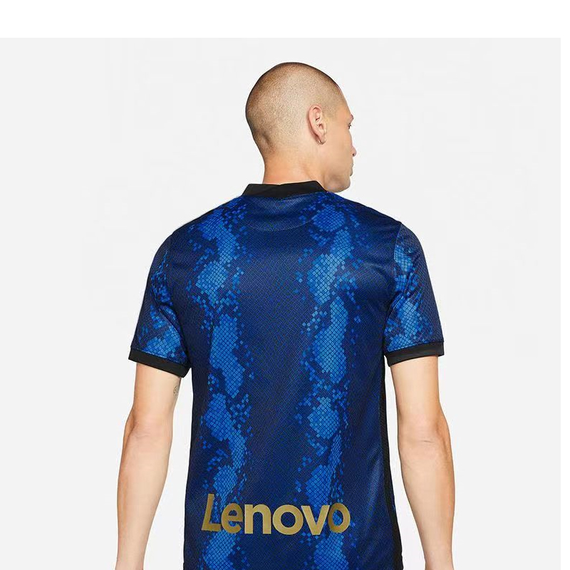 Sizing 나이키 x 인터 밀란 2021/22 홈 저지 팬 에디션 남녀공용 축구 셔츠. CV7900-414