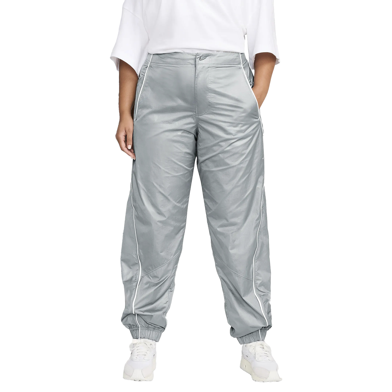 Order 耐克x Jacquemus经典舒适长裤 粒子灰/白色 男女通用款式。 FV5702-073