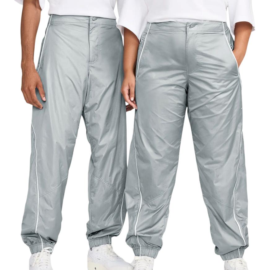 Shop 耐克x Jacquemus经典舒适长裤 粒子灰/白色 男女通用款式。 FV5702-073