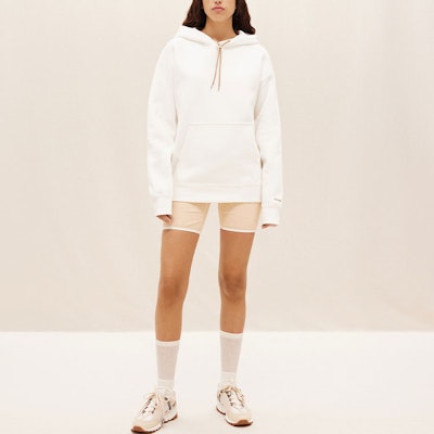耐克 x Jacquemus FW22 男女同款白色连帽卫衣套头衫 226JS157-2396-110 Shop 耐克 x Jacquemus FW22 男女同款白色连帽卫衣套头衫 226JS157-2396-110