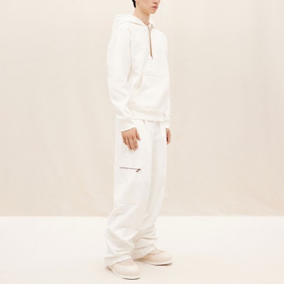 耐克 x Jacquemus FW22 男女同款白色连帽卫衣套头衫 226JS157-2396-110 Sizing 耐克 x Jacquemus FW22 男女同款白色连帽卫衣套头衫 226JS157-2396-110