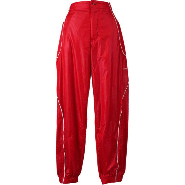 Nike x Jacquemus Knit Joggers University Red/White Unisex - Breathable & Comfy. FV5702-642