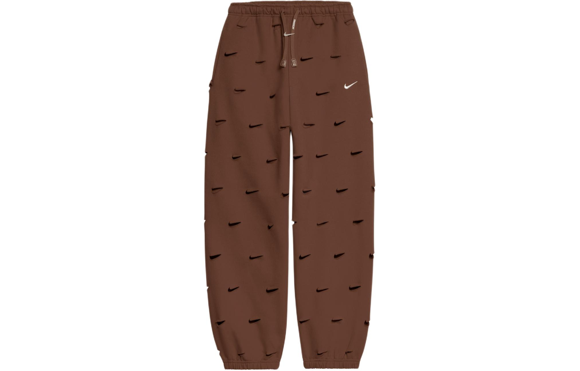 Nike x Jacquemus SS24 Fleece Knit Joggers Cocoa Brown Unisex Asia Exclusive. FJ3269-259