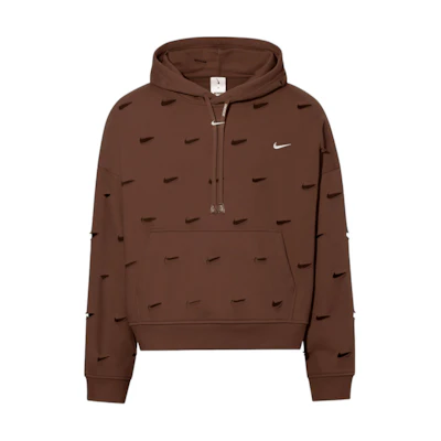 Nike Jacquemus SS24 Logo Cutout Hoodie Brown Unisex Casualwear. FJ3482-259