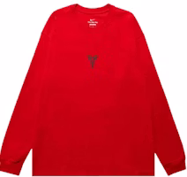 Nike x Kobe Crewneck Long-Sleeve Sweatshirt Red IB0241-657 Nike x Kobe Crewneck Long-Sleeve Sweatshirt Red IB0241-657