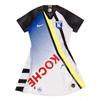 Nike x Koche Jersey Dress White/Black Nike x Koche Jersey Dress White/Black