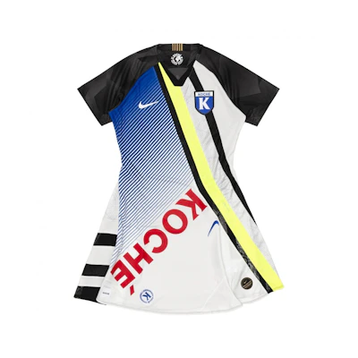 Nike Koche Jersey Dress White/Black