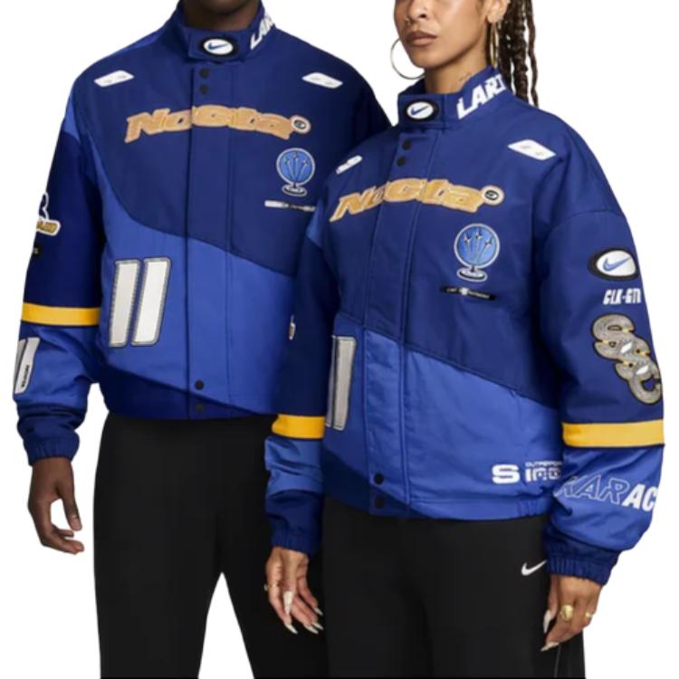 Nike L'Art de L'Automobile Nocta SS24  Blue Printed Zip-Up Jacket. FD2194-455 圖 6