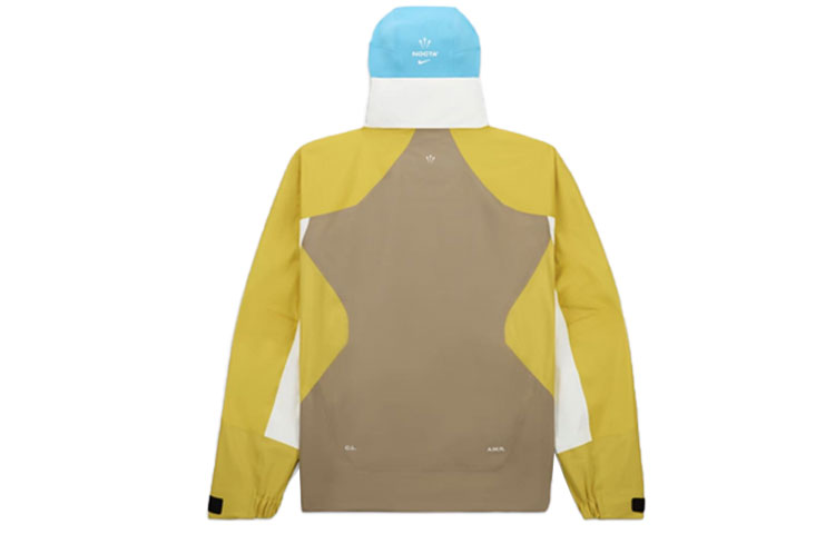 Lookbook Nike x L''Art de L''Automobile x Nocta SS24 黃色拼接拉鍊外套 男女適用 FD2160-247