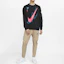 Details for Nike x LPL Sweatshirt Hitam Knit Pullover DA5005-010