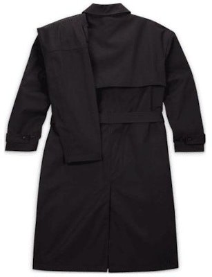 Nike x Martine Rose SS23 Navy Blue Long Trench Coat Unisex Casual Style. DV0851-414 Lookbook Nike x Martine Rose SS23 Navy Blue Long Trench Coat Unisex Casual Style. DV0851-414