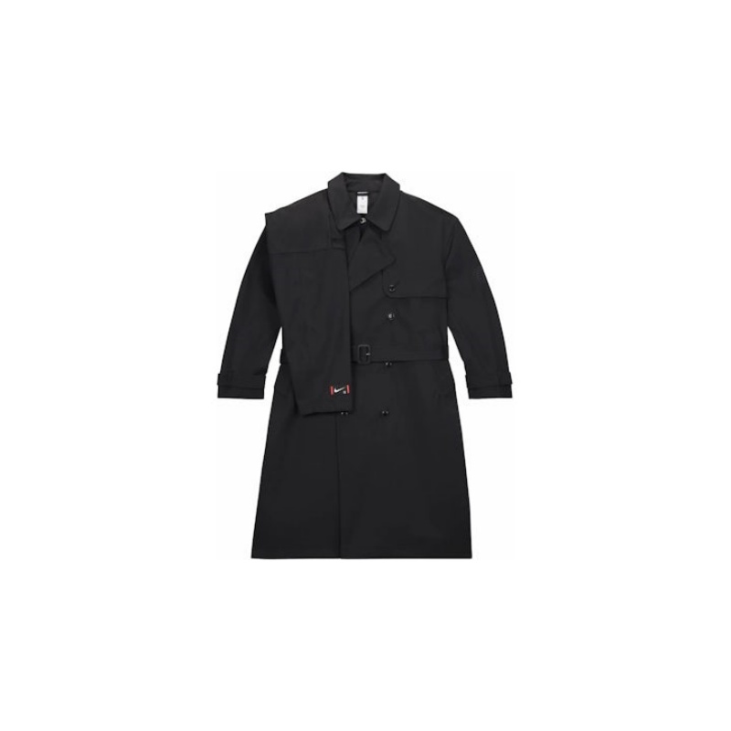 Nike x Martine Rose Unisex Navy Collared Long Sleeve Casual Overcoat. DV0850-414