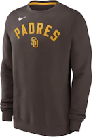 Nike x MLB Brown Logo Pullover Crewneck Sweatshirt Fashionable Comfort NKPU992ZPYP-N9P Nike x MLB Brown Logo Pullover Crewneck Sweatshirt Fashionable Comfort NKPU992ZPYP-N9P