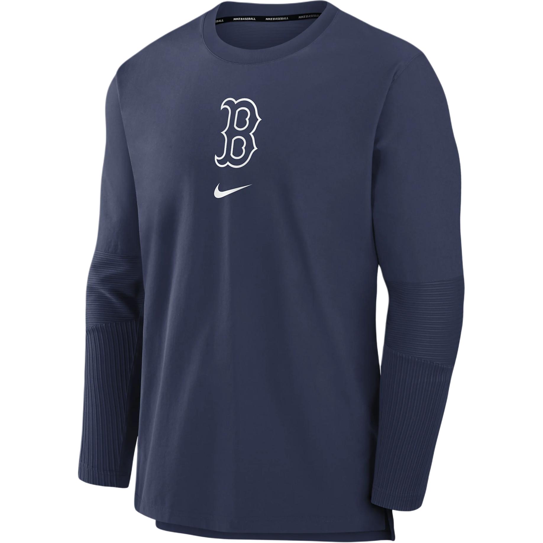 Nike MLB Dri-FIT Logo Pullover Sweat-Wicking Jacket Navy Blue () 015C160NBQ-5Z2