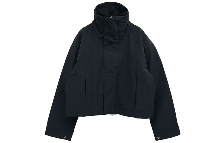 Nike MMW Black Cropped Hoodie Jacket Spring Edition DD9430-010