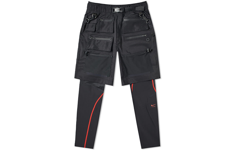 Shop Nike x MMW Hybrid Black Compression Pants CK1543-010