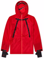 Nike x MMW Se Red Windproof Waterproof Tech Jacket CK1540-657 Nike x MMW Se Red Windproof Waterproof Tech Jacket CK1540-657