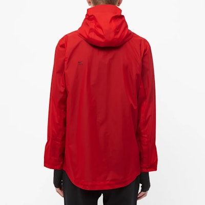 Nike x MMW Jaket Teknologi Merah Tahan Angin & Air CK1540-657 Sizing Nike x MMW Jaket Teknologi Merah Tahan Angin & Air CK1540-657