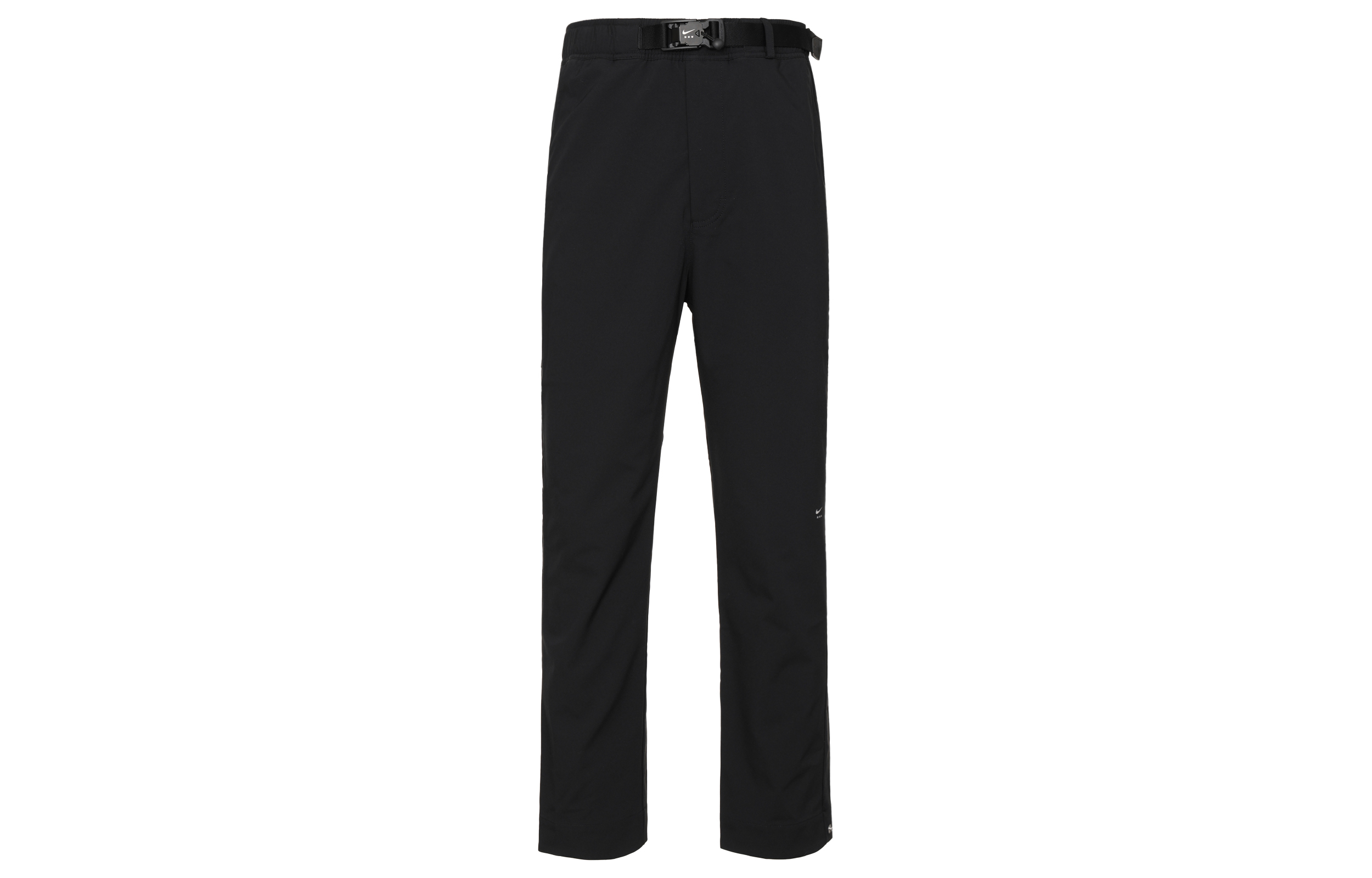 Nike x MMW SS22  Black Elastic Waist Straight-Leg Casual Pants. DD9433-010
