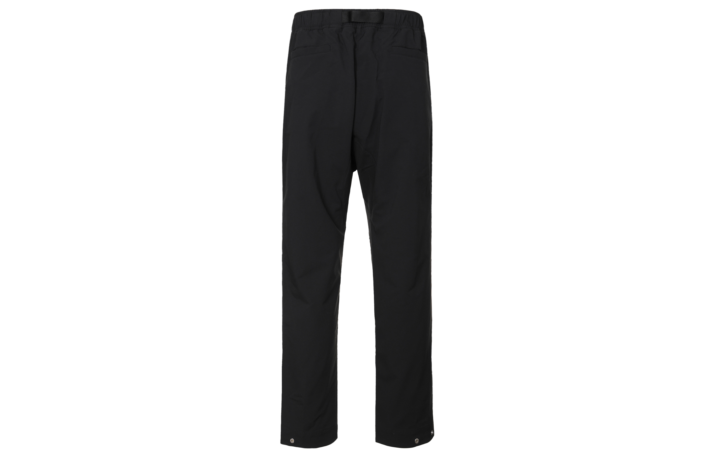 Shop Nike x MMW SS22 Celana Kasual Hitam Pinggang Elastis Model Lurus. DD9433-010