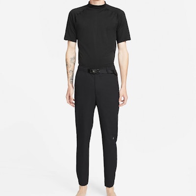 Nike x MMW SS22 Celana Kasual Hitam Pinggang Elastis Model Lurus. DD9433-010 Details for Nike x MMW SS22 Celana Kasual Hitam Pinggang Elastis Model Lurus. DD9433-010