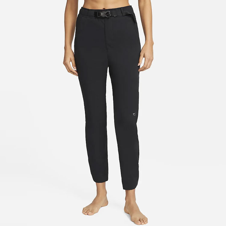 Sizing Nike x MMW SS22 Celana Kasual Hitam Pinggang Elastis Model Lurus. DD9433-010