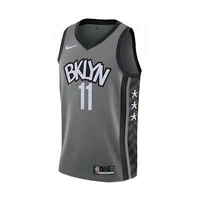 Nike NBA 2019-2020 Kyrie Irving #11 Brooklyn Nets Jersey - Gray (Men's) AT9792-004