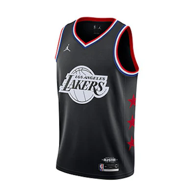 Nike NBA 2019 All-Star Lakers LeBron James Jersey Men's Black AQ7295-017