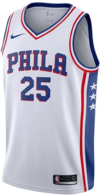 Nike x NBA Ben Simmons 76ers Fan Edition Jersey White Men’s #25 Limited Edition 864441-101 Buy Nike x NBA Ben Simmons 76ers Fan Edition Jersey White Men’s #25 Limited Edition 864441-101