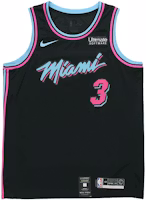 Nike x NBA Breathable Miami Heat Dwyane Wade #3 Basketball Jersey Black Men AJ4622-013 Nike x NBA Breathable Miami Heat Dwyane Wade #3 Basketball Jersey Black Men AJ4622-013