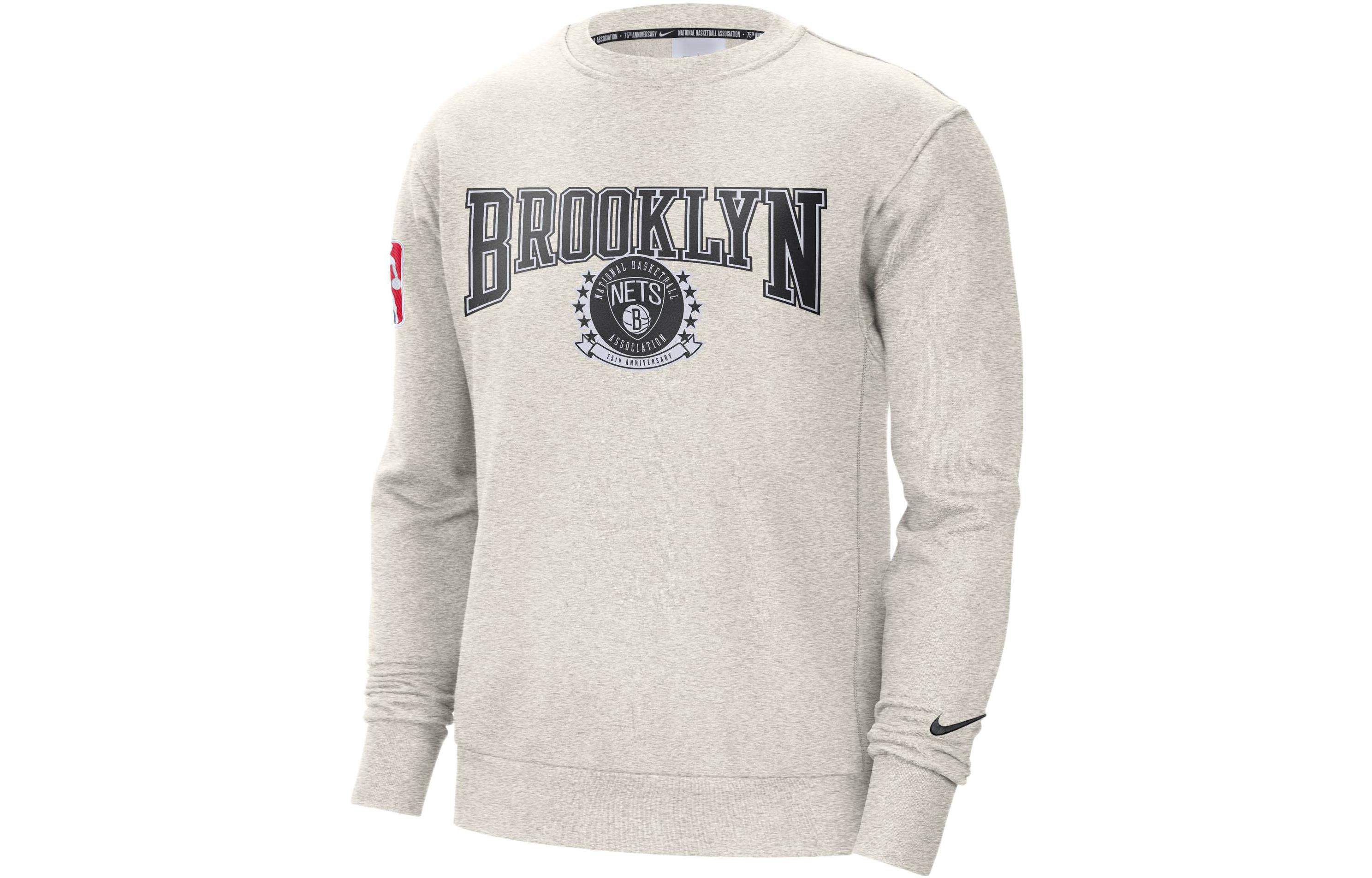Nike NBA Brooklyn Nets Fleece Pullover Hoodie Birch Winter Edition - DN4907-051