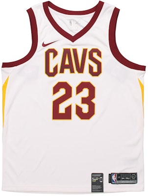 Nike x NBA Cavaliers LeBron James 23 Fan Jersey White Men's Limited Edition 864409-100 Buy Nike x NBA Cavaliers LeBron James 23 Fan Jersey White Men's Limited Edition 864409-100