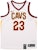Nike x NBA Cavaliers LeBron James 23 Fan Jersey White Men's Limited Edition 864409-100