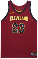 Buy Nike x NBA Cavaliers LeBron James Jersey Player Edition Red No. 23 Sleeveless Jersey 863018-677