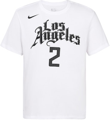 Nike x NBA City Edition 19-20 LA Clippers Leonard #2 Graphic Tee White (Men's) BV8768-103 Buy Nike x NBA City Edition 19-20 LA Clippers Leonard #2 Graphic Tee White (Men's) BV8768-103