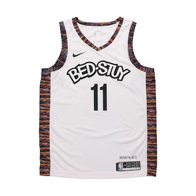 Nike NBA City Edition Jersey 2019-20 Kyrie Irving #11 Nets Fan Version White Men's AV4622-102