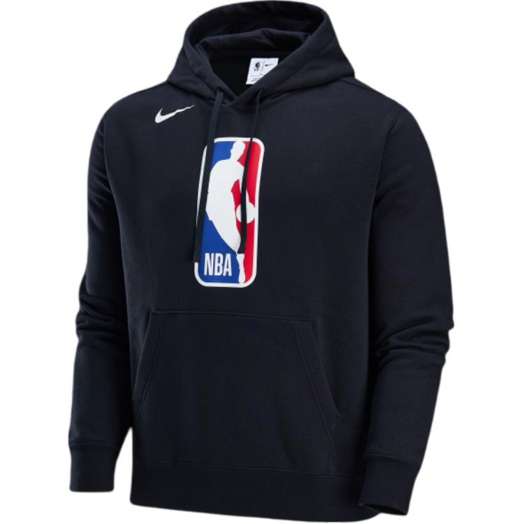 Nike x NBA Club Team 31 Logo Pullover Hoodie Black Fashionable Sweater DX9794-010