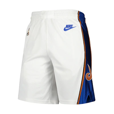 Nike NBA Colorblock Basketball Shorts Wizards 22-23 Season White/Blue Mens. DO9511-100