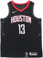 Nike x NBA Colorblock Jersey SW Fan Edition Rockets Harden #13 Black Men's 877206-010 Nike x NBA Colorblock Jersey SW Fan Edition Rockets Harden #13 Black Men's 877206-010