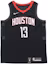 Buy Nike x NBA Colorblock Jersey SW Fan Edition Rockets Harden #13 Black Men's 877206-010