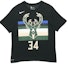 Buy Nike x NBA DRI-FIT 19-20 Milwaukee Bucks Giannis 34 Graphic Tee Black BQ1547-024