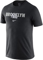 Nike x NBA DRI-FIT Brooklyn Nets Graphic T-Shirt Black Men's Short Sleeve Tee CV1219-010 Nike x NBA DRI-FIT Brooklyn Nets Graphic T-Shirt Black Men's Short Sleeve Tee CV1219-010
