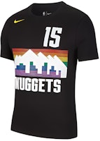 Nike x NBA DRI-FIT Denver Nuggets Quick-Dry T-Shirt Men's Black BV8758-010 Nike x NBA DRI-FIT Denver Nuggets Quick-Dry T-Shirt Men's Black BV8758-010