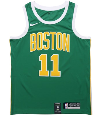 Nike x NBA Earned Edition Kyrie Irving Celtics Fan Jersey Green (Men's) BQ1153-312 Buy Nike x NBA Earned Edition Kyrie Irving Celtics Fan Jersey Green (Men's) BQ1153-312